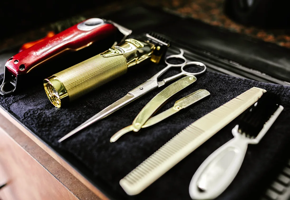 Barbearia Nove, detalhe